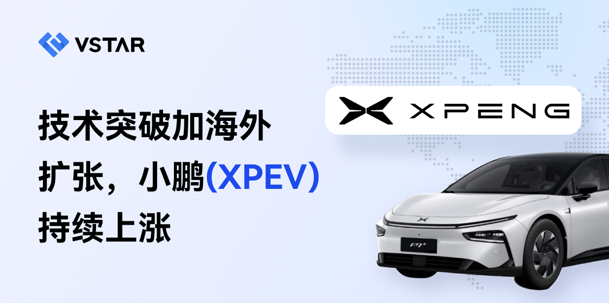 技术突破加海外扩张，小鹏（XPEV)持续上涨